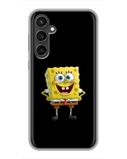 Чехол для Samsung Galaxy S23 FE с картинкой «Классический Губка Боб»