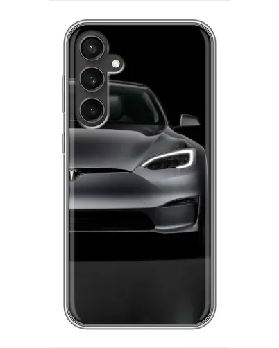 Чехол для Samsung Galaxy S23 FE с картинкой «Tesla Model S Look» Чехол для Samsung Galaxy S23 FE с картинкой «Tesla Model S Look»