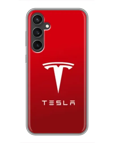 Чехол для Samsung Galaxy S23 FE с картинкой «Tesla Red Classic» Чехол для Samsung Galaxy S23 FE с картинкой «Tesla Red Classic»