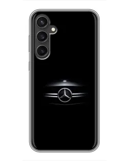 Чехол для Samsung Galaxy S23 FE с картинкой «Mercedes — абстрактные линии» Чехол для Samsung Galaxy S23 FE с картинкой «Mercedes — абстрактные линии»