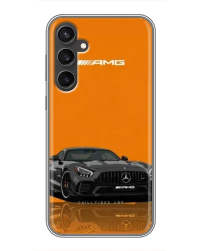Чохол для Samsung Galaxy S23 FE з картинкою «Помаранчевий Mercedes AMG» Чохол для Samsung Galaxy S23 FE з картинкою «Помаранчевий Mercedes AMG»