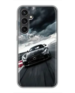 Чохол для Samsung Galaxy S23 FE з картинкою «Гоночний Mercedes AMG»