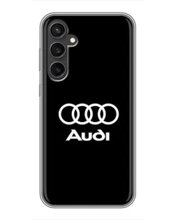 Чехол для Samsung Galaxy S23 FE с картинкой «Классическое лого Audi» Чехол для Samsung Galaxy S23 FE с картинкой «Классическое лого Audi»