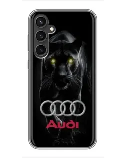Чехол для Samsung Galaxy S23 FE с картинкой «Пантера и Audi»