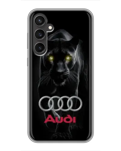 Чехол для Samsung Galaxy S23 FE с картинкой «Пантера и Audi»