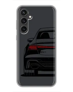 Чехол для Samsung Galaxy S23 FE с картинкой «Задняя часть Audi — арт»