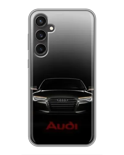 Чехол для Samsung Galaxy S23 FE с картинкой «Audi — градиентный контур»