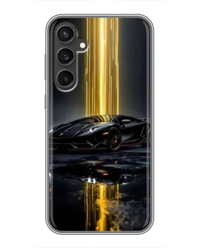 Чехол для Samsung Galaxy S23 FE с картинкой «Ночной Lamborghini драйв» Чехол для Samsung Galaxy S23 FE с картинкой «Ночной Lamborghini драйв»