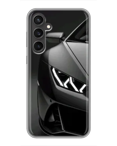 Чехол для Samsung Galaxy S23 FE с картинкой «Lamborghini фары детализация» Чехол для Samsung Galaxy S23 FE с картинкой «Lamborghini фары детализация»