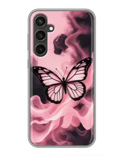 Чехол для Samsung Galaxy S23 FE с картинкой «Бабочка в дыму»