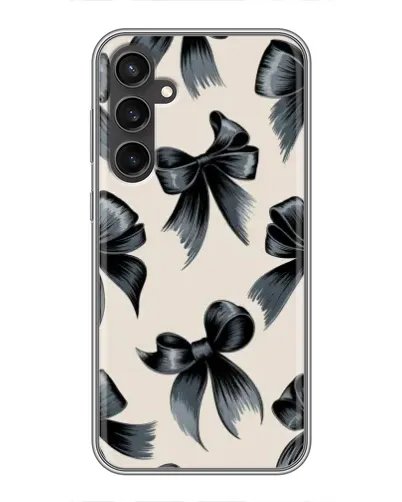 Чехол для Samsung Galaxy S23 FE с картинкой «Банты Coquette»