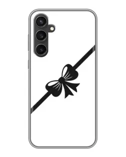 Чехол для Samsung Galaxy S23 FE с картинкой «Диагональный бант»