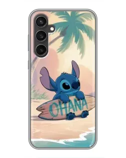 Чехол для Samsung Galaxy S23 FE с картинкой «Стич на серфе» Чехол для Samsung Galaxy S23 FE с картинкой «Стич на серфе»