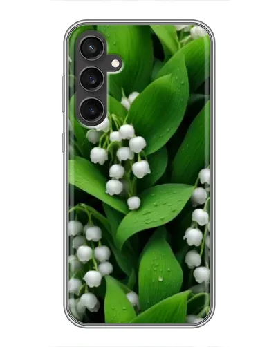 Чехол для Samsung Galaxy S23 FE с картинкой «Ландыши в зелени»