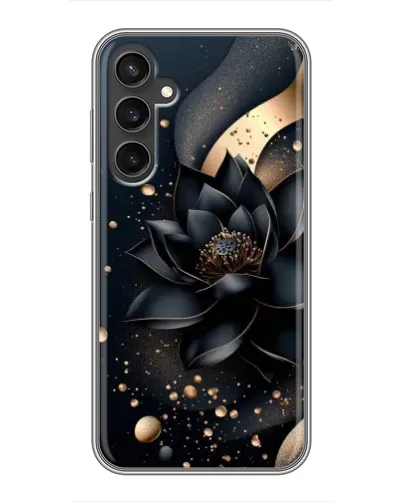 Чехол для Samsung Galaxy S23 FE с картинкой «Черный лотос»