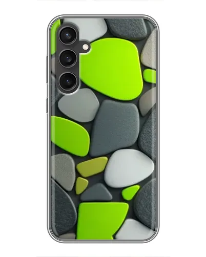 Чехол для Samsung Galaxy S23 FE с картинкой «Яркая неоновая галька» Чехол для Samsung Galaxy S23 FE с картинкой «Яркая неоновая галька»
