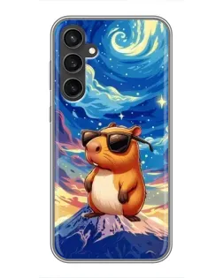 Чехол для Samsung Galaxy S23 FE с картинкой «Капибара Ван Гога» Чехол для Samsung Galaxy S23 FE с картинкой «Капибара Ван Гога»