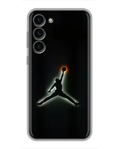 Чехол для Samsung Galaxy S23 Plus с картинкой «Jordan Gradient Logo»