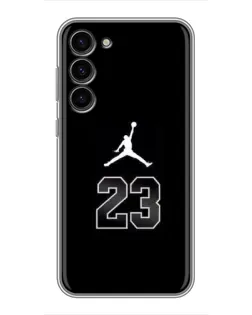 Чехол для Samsung Galaxy S23 Plus с картинкой «Jordan Flight 23»