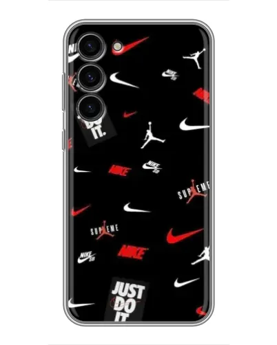 Чехол для Samsung Galaxy S23 Plus с картинкой «Nike Mix Pattern»