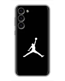 Чехол для Samsung Galaxy S23 Plus с картинкой «Jordan Silhouette»