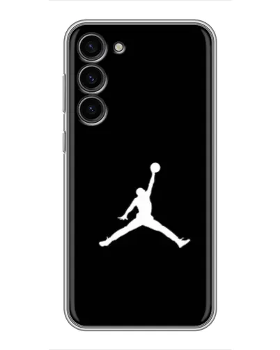 Чехол для Samsung Galaxy S23 Plus с картинкой «Jordan Silhouette»