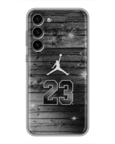 Чехол для Samsung Galaxy S23 Plus с картинкой «Jordan Carbon 23»