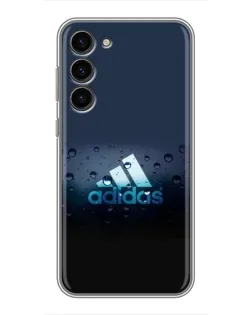 Чехол для Samsung Galaxy S23 Plus с картинкой «Adidas Water Drops»