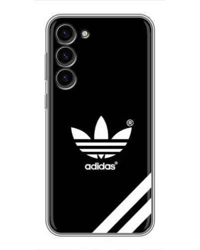 Чехол для Samsung Galaxy S23 Plus с картинкой «Adidas с диагональными полосами»