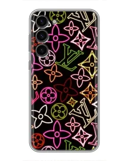 Чохол для Samsung Galaxy S23 Plus з картинкою «Неоновий мікс Nike»
