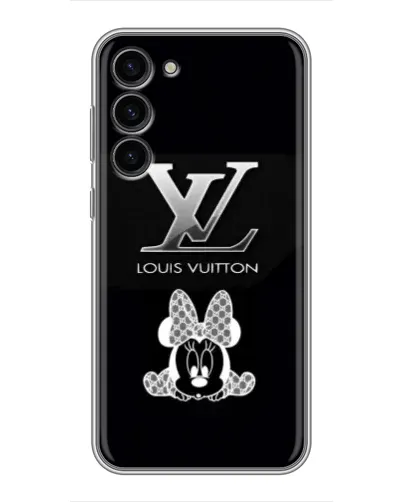 Чехол для Samsung Galaxy S23 Plus с картинкой «LV и Минни Маус»