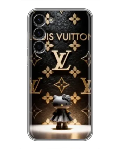 Чехол для Samsung Galaxy S23 Plus с картинкой «Монограмма с фигурой»