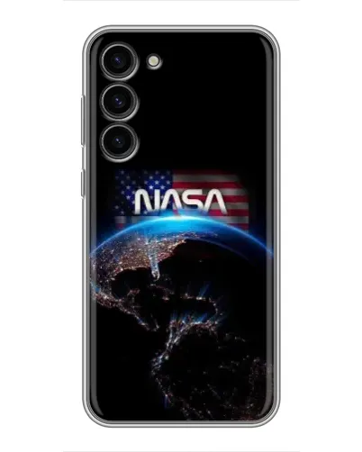 Чехол для Samsung Galaxy S23 Plus с картинкой «Земля из космоса NASA»