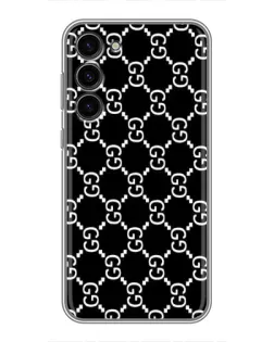 Чехол для Samsung Galaxy S23 Plus с картинкой «Gucci — сетчатый паттерн» Чехол для Samsung Galaxy S23 Plus с картинкой «Gucci — сетчатый паттерн»