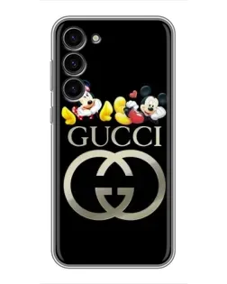 Чехол для Samsung Galaxy S23 Plus с картинкой «Gucci — герои Disney»