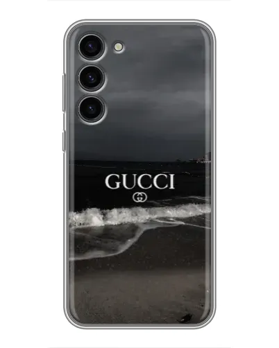 Чехол для Samsung Galaxy S23 Plus с картинкой «Gucci — морской прибой»