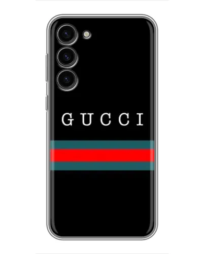 Чехол для Samsung Galaxy S23 Plus с картинкой «Gucci — красный пояс»