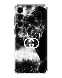 Чехол для Samsung Galaxy S23 Plus с картинкой «Gucci — дикая природа»