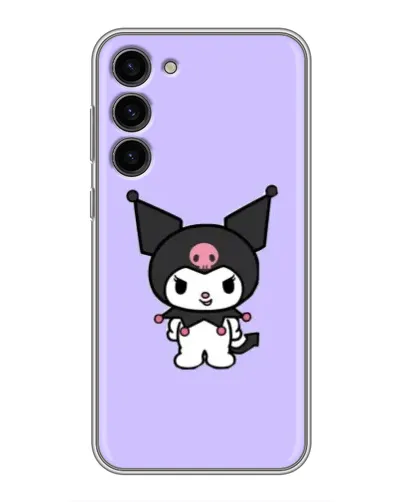 Чехол для Samsung Galaxy S23 Plus с картинкой «Kuromi — нежный фиолетовый» Чехол для Samsung Galaxy S23 Plus с картинкой «Kuromi — нежный фиолетовый»