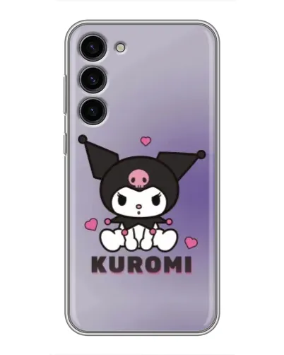 Чехол для Samsung Galaxy S23 Plus с картинкой «Kuromi — фиолетовый арт» Чехол для Samsung Galaxy S23 Plus с картинкой «Kuromi — фиолетовый арт»