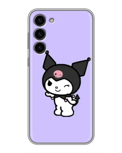 Чехол для Samsung Galaxy S23 Plus с картинкой «Классическая Kuromi» Чехол для Samsung Galaxy S23 Plus с картинкой «Классическая Kuromi»