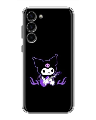 Чехол для Samsung Galaxy S23 Plus с картинкой «Электрическая Kuromi» Чехол для Samsung Galaxy S23 Plus с картинкой «Электрическая Kuromi»