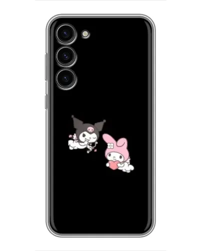 Чехол для Samsung Galaxy S23 Plus с картинкой «My Melody и Kuromi» Чехол для Samsung Galaxy S23 Plus с картинкой «My Melody и Kuromi»
