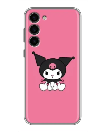 Чехол для Samsung Galaxy S23 Plus с картинкой «Хмурая Kuromi» Чехол для Samsung Galaxy S23 Plus с картинкой «Хмурая Kuromi»