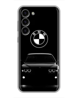 Чехол для Samsung Galaxy S23 Plus с картинкой «BMW — взгляд из темноты»