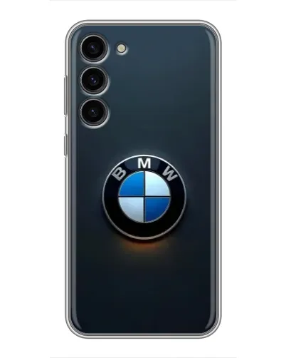 Чехол для Samsung Galaxy S23 Plus с картинкой «Логотип BMW — минимализм»