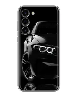 Чохол для Samsung Galaxy S23 Plus з картинкою «Чорна BMW — профіль» Чохол для Samsung Galaxy S23 Plus з картинкою «Чорна BMW — профіль»