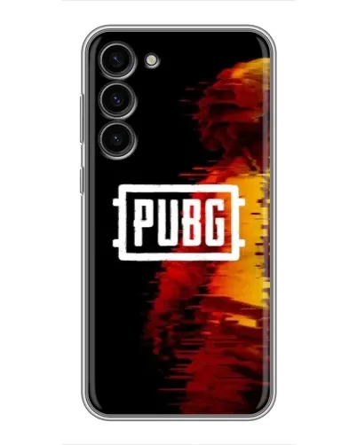 Чехол для Samsung Galaxy S23 Plus с картинкой «Яркий логотип PUBG» Чехол для Samsung Galaxy S23 Plus с картинкой «Яркий логотип PUBG»