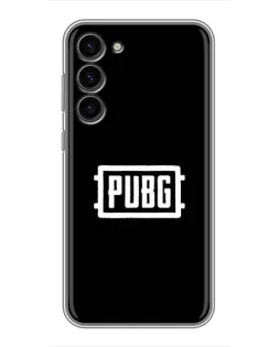 Чехол для Samsung Galaxy S23 Plus с картинкой «Лого BMW — металлический блеск»