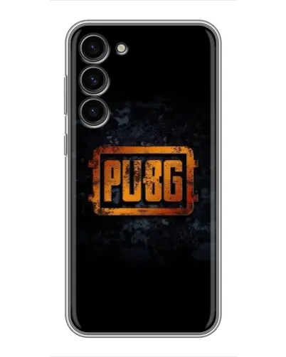 Чехол для Samsung Galaxy S23 Plus с картинкой «PUBG — золотой логотип» Чехол для Samsung Galaxy S23 Plus с картинкой «PUBG — золотой логотип»